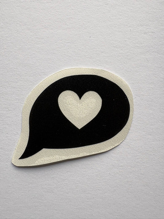 Vinylsticker "Love you!"