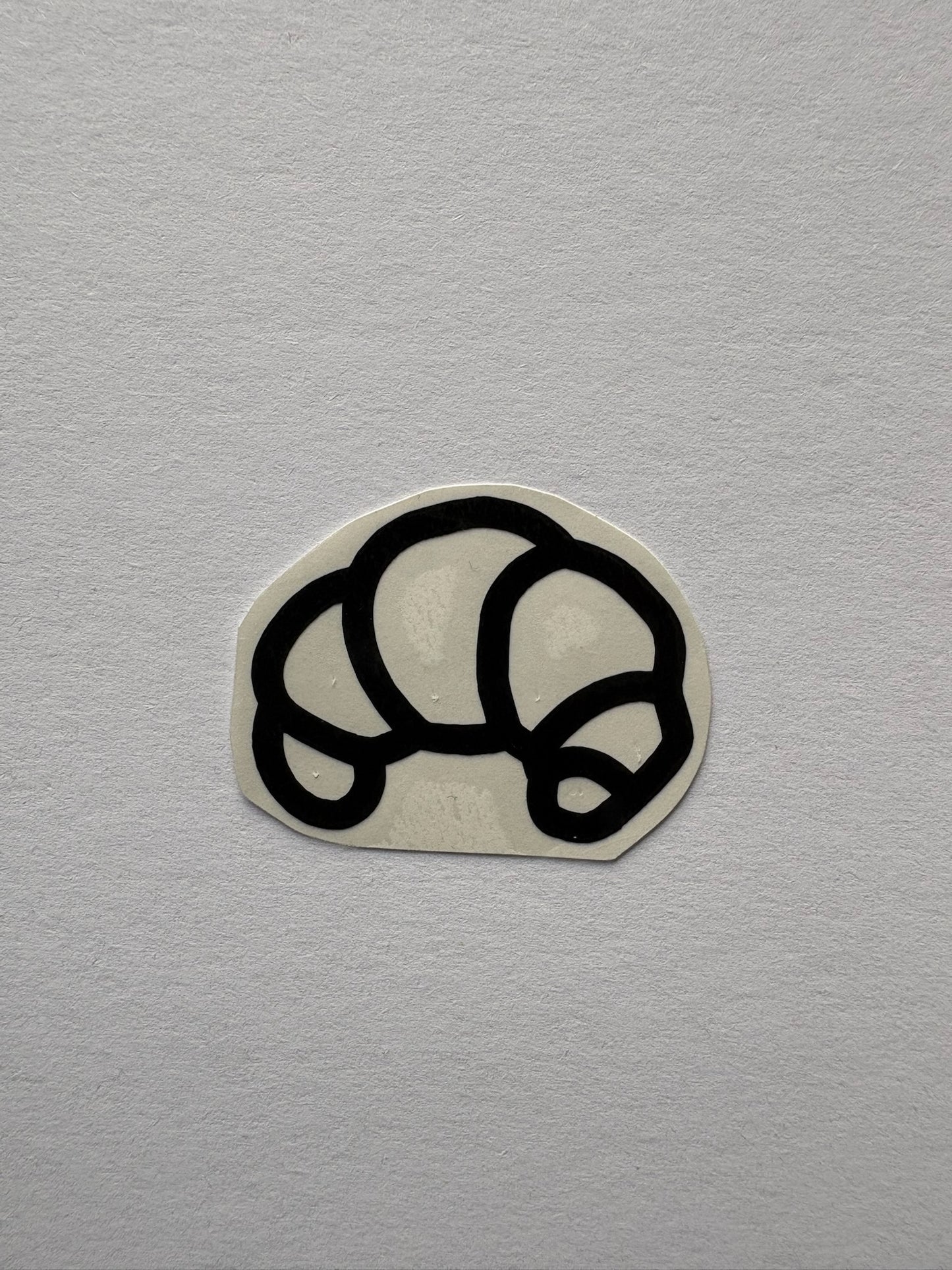 Vinylsticker "Croissant"