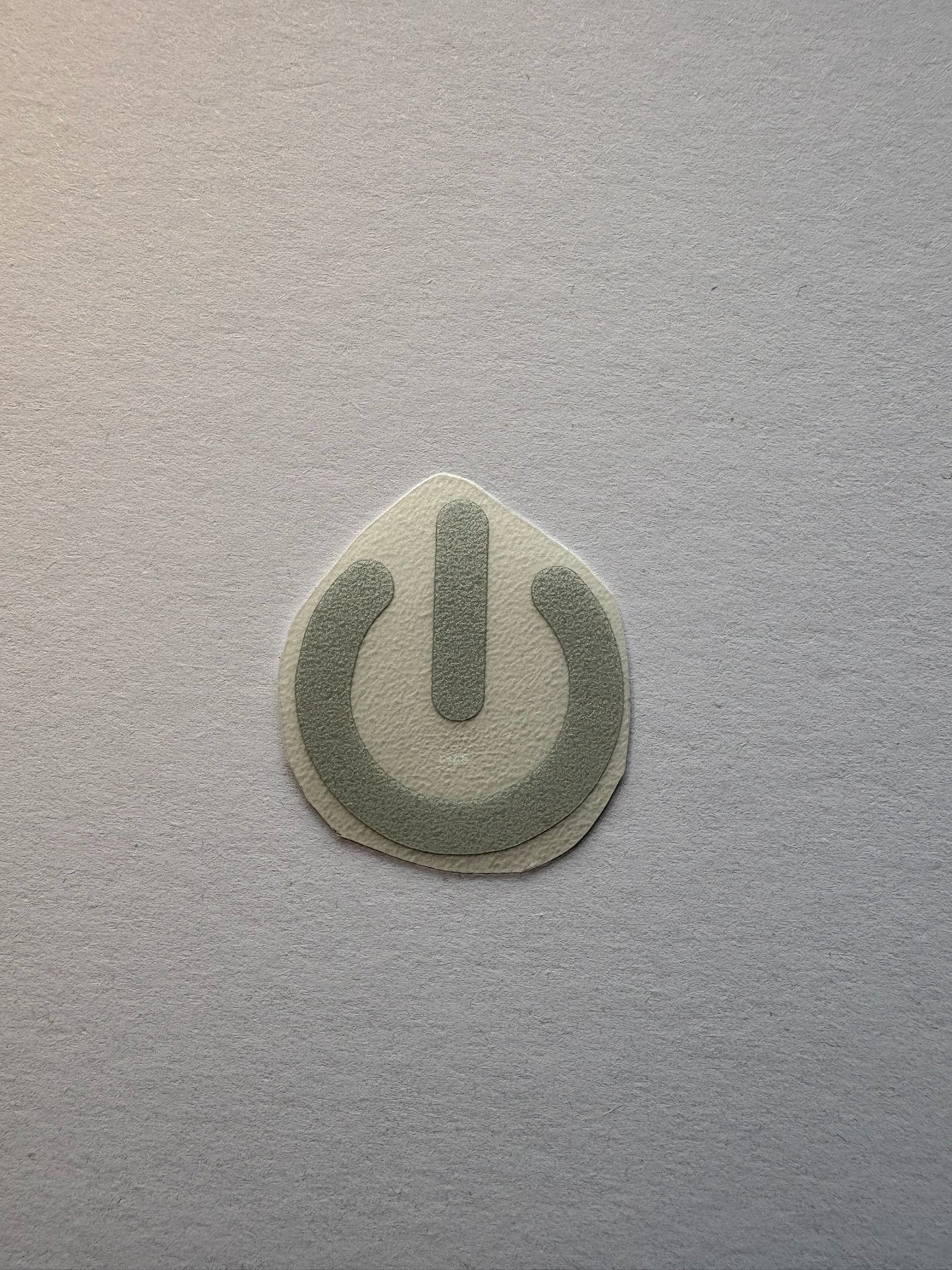 Reflektierender Sticker "On-Off-Switch"