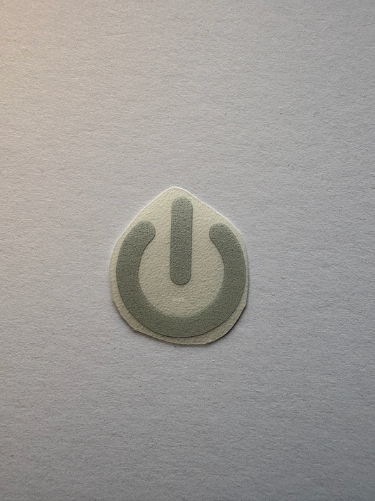 Reflektierender Sticker "On-Off-Switch"