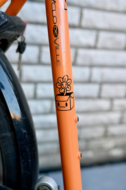 Vinylsticker "Blumenbox"