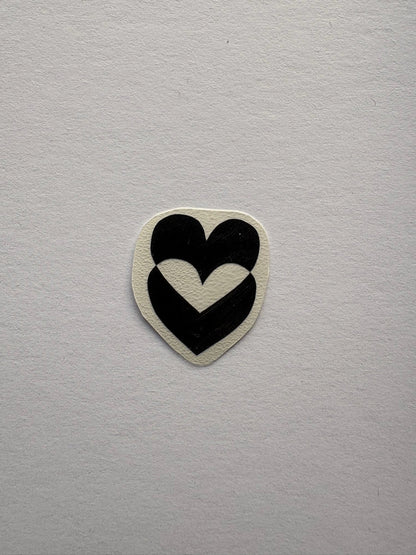 Vinylsticker "Doppelherz"