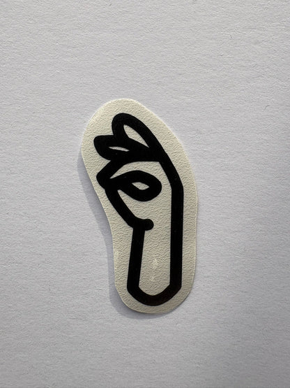 Vinylsticker "OK"