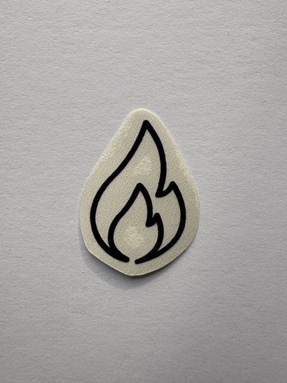 Vinylsticker "Feuer"