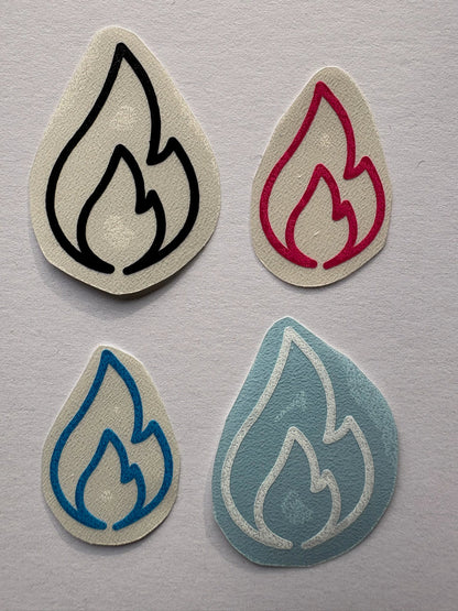 Vinylsticker "Feuer"