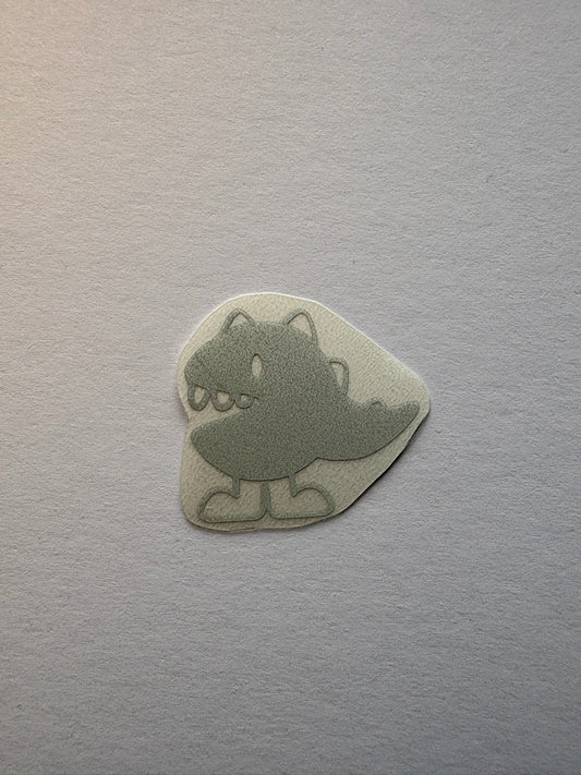 Reflektierender Sticker "Mini-Dino"