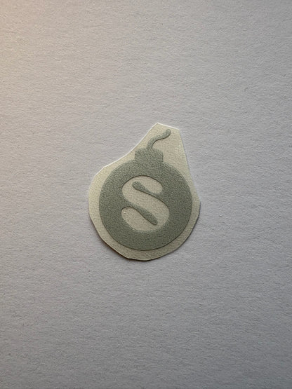 Reflektierender Sticker "Bombe"