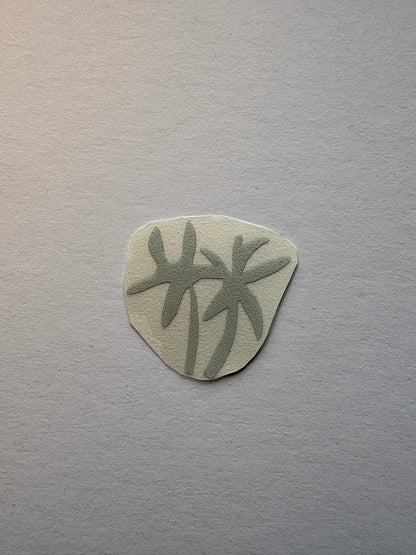 Reflektierender Sticker "Palme"