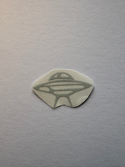 Reflektierender Sticker "UFO"