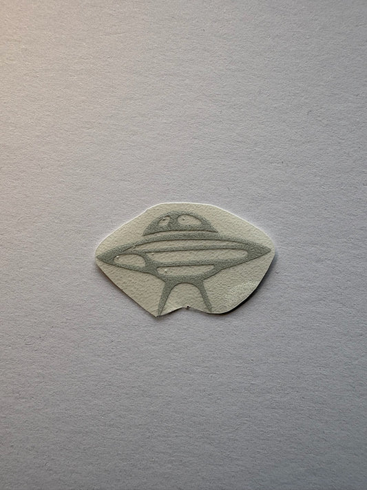 Reflektierender Sticker "UFO"