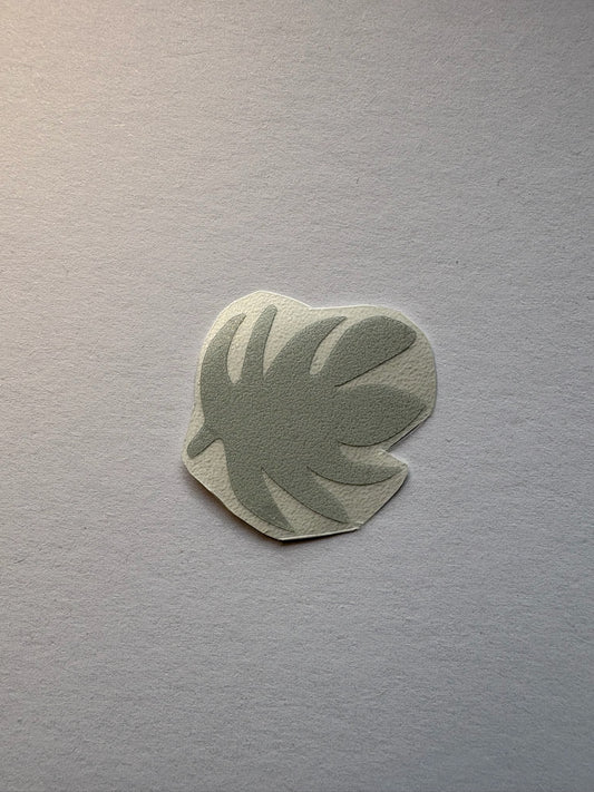 Reflektierender Sticker "Monstera"