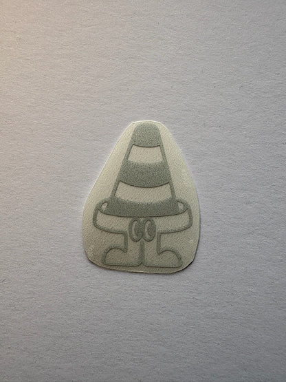 Reflektierender Sticker "Pylonen Buddy"