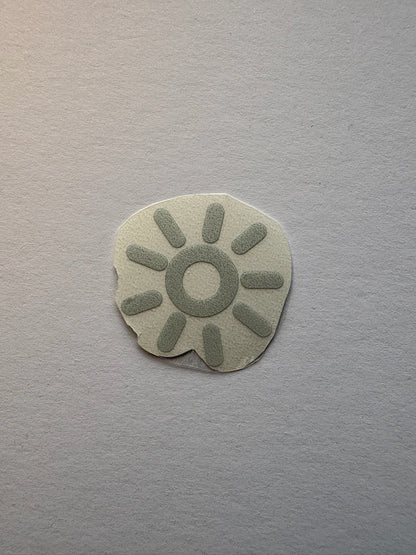 Reflektierender Sticker "Sonne"