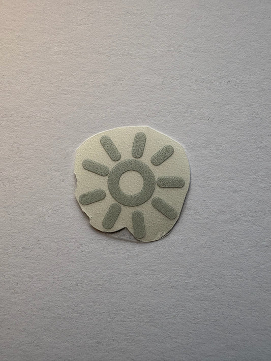 Reflektierender Sticker "Sonne"