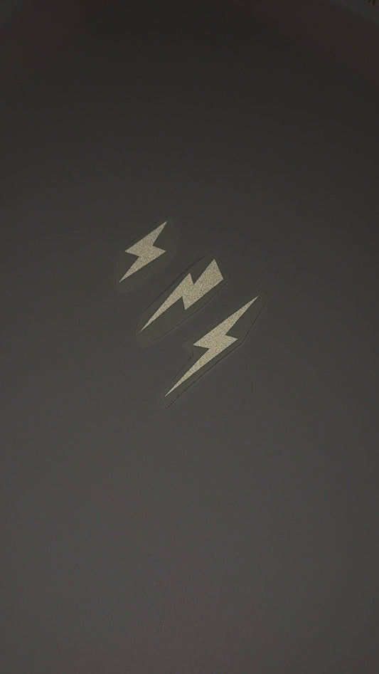 Reflektierende Sticker "Blitze"