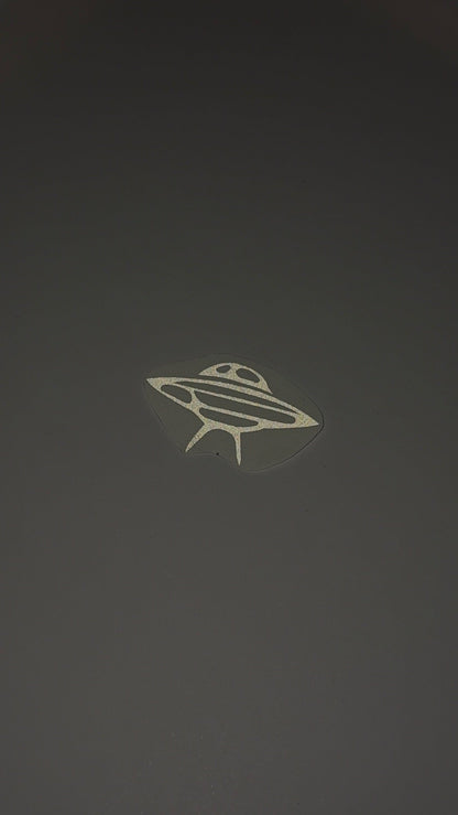 Reflektierender Sticker "UFO"