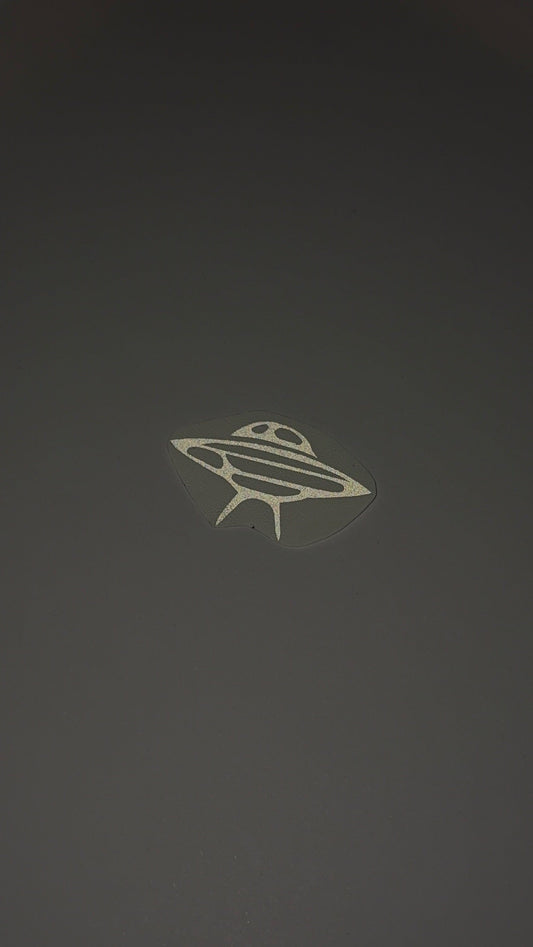 Reflektierender Sticker "UFO"