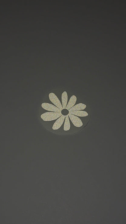 Reflektierender Sticker "Blume"