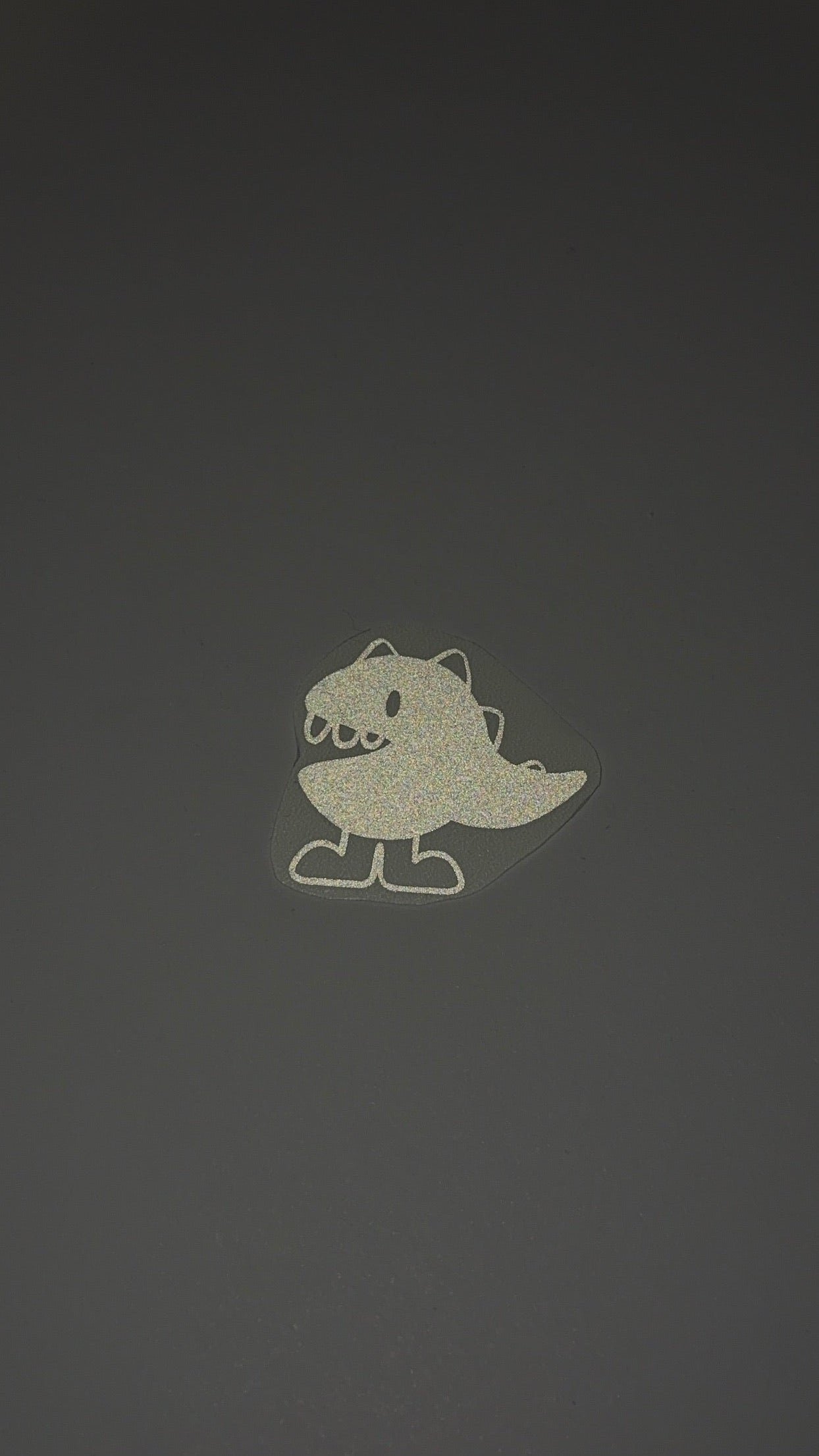 Reflektierender Sticker "Mini-Dino"