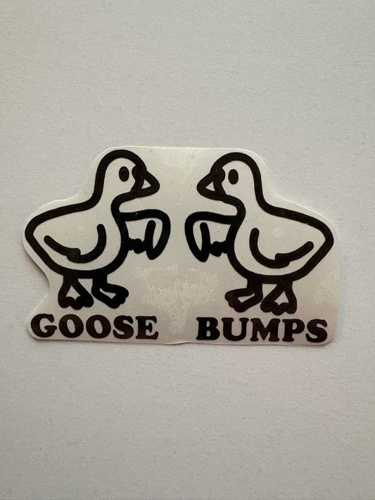 Vinylsticker "Goose Bumps"