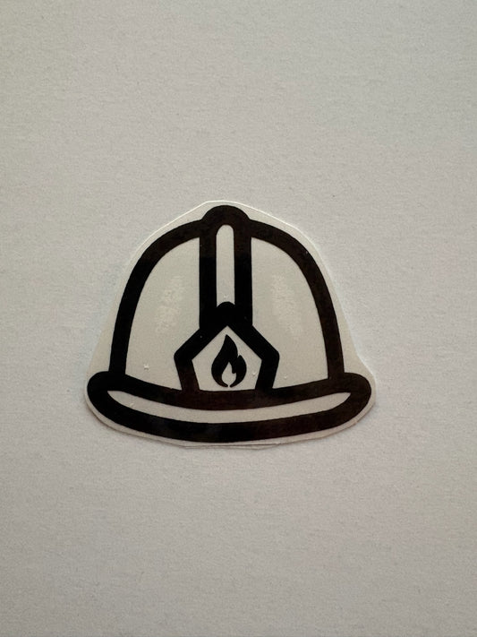 Vinylsticker "Feuerwehrhelm"