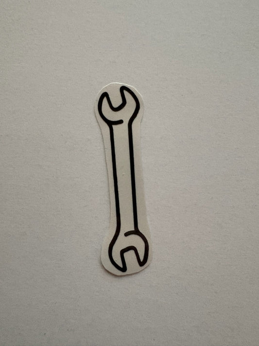 Vinylsticker "Maulschlüssel"