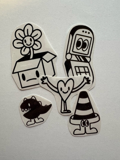 Stickerpack "Silly Little Friends"