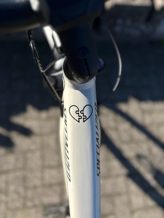 Vinylsticker "Puzzle Herz"