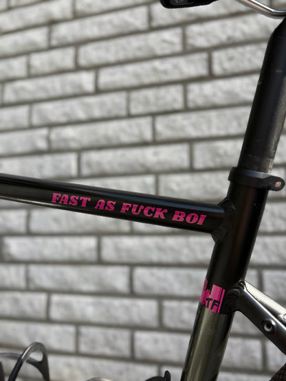 Vinylsticker "Fast As Fuck Boi"