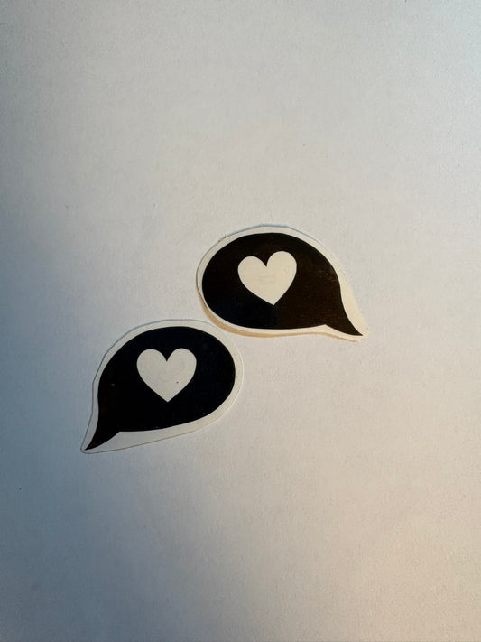 Vinylsticker "Love you too!"