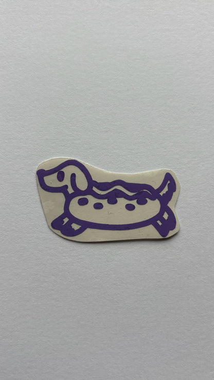 Vinylsticker "Hot Dog"