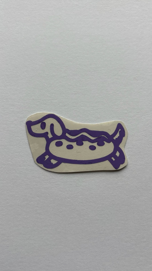 Vinylsticker "Hot Dog"