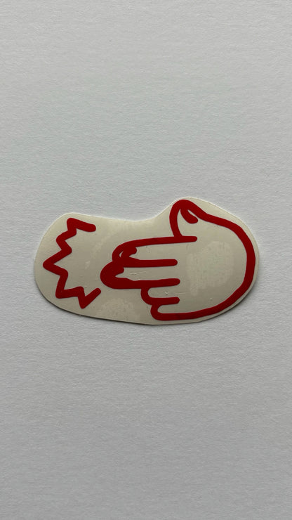 Vinylsticker "Fingergun"